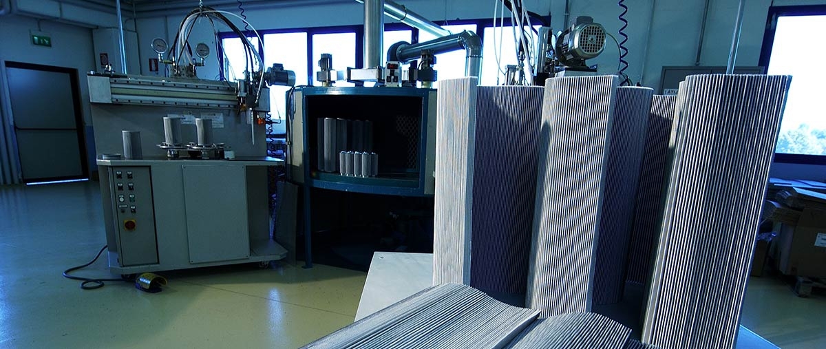 NEW MACHINERY FOR PLEATING
